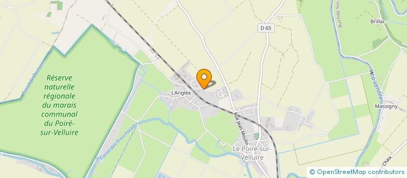 localisation de l'entreprise GROUPEMENT D'EMPLOYEURS LE TAFF à LES VELLUIRE-SUR-VENDEE