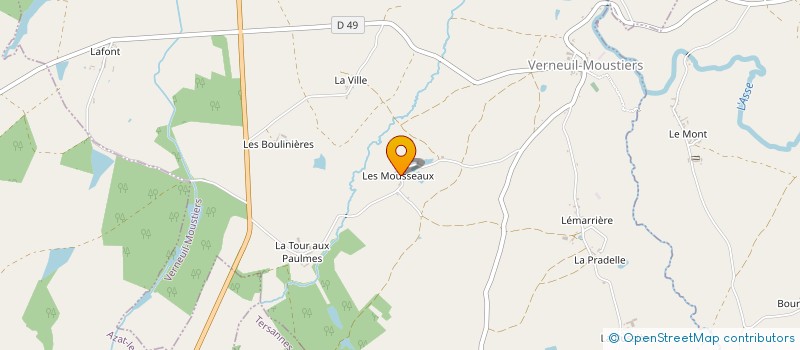 localisation de l'entreprise GROUPEMENT D'EMPLOYEURS LES 4 SAISONS à AZAT-LE-RIS