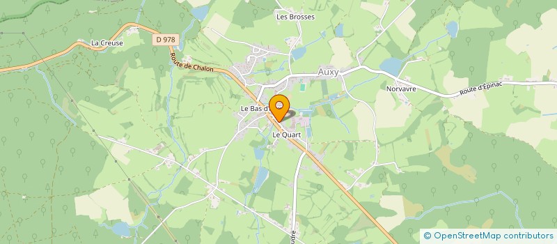 localisation de l'entreprise GROUPEMENT D'EMPLOYEURS LES 4 Y  AUXY