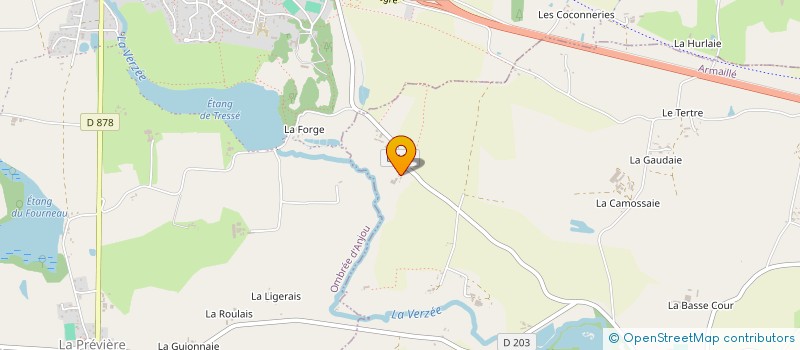 localisation de l'entreprise GROUPEMENT D'EMPLOYEURS LES AMIS DU COCHON  ARMAILLE