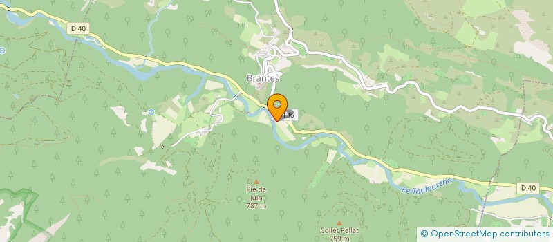 localisation de l'entreprise GROUPEMENT D'EMPLOYEURS LES ARNAUDS  SAINT-TRINIT