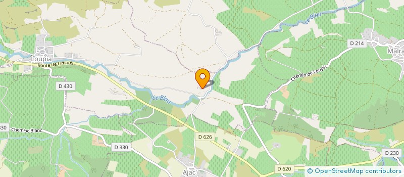 localisation de l'entreprise GROUPEMENT D'EMPLOYEURS LES BASTIDES  LOUPIA