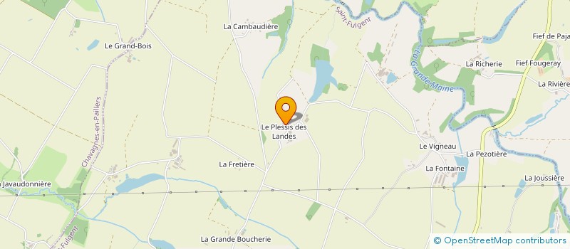 localisation de l'entreprise GROUPEMENT D EMPLOYEURS LES CHARMES DES MOULINS  SAINT-FULGENT