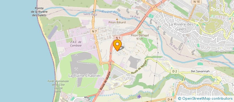 localisation de l'entreprise GROUPEMENT D EMPLOYEURS LES EXPLORATEURS à SAINT-PAUL