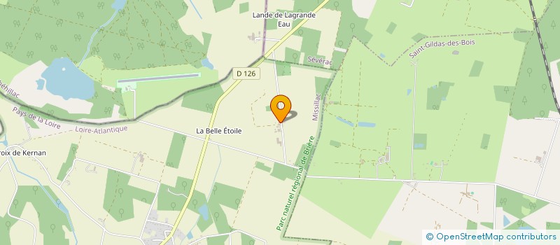 localisation de l'entreprise GROUPEMENT D'EMPLOYEURS LES FERMES D'AC  MISSILLAC