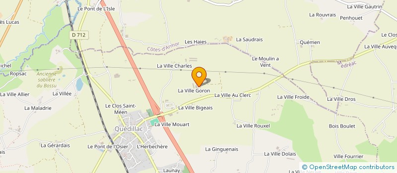 localisation de l'entreprise GROUPEMENT D'EMPLOYEURS LES HIRONDELLES  QUEDILLAC