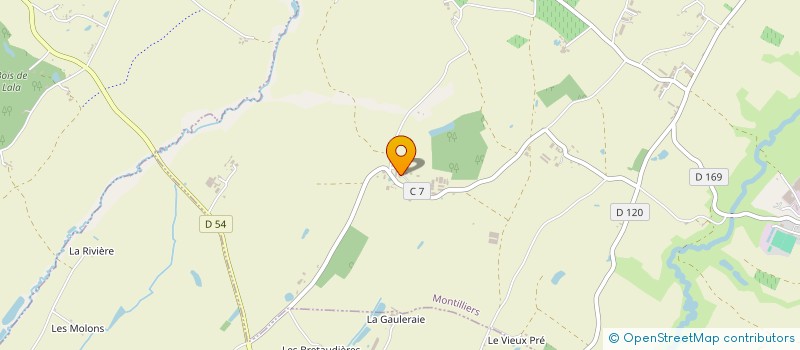 localisation de l'entreprise GROUPEMENT D'EMPLOYEURS LES PRES  MONTILLIERS