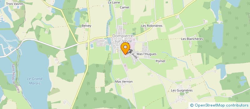 localisation de l'entreprise GROUPEMENT D'EMPLOYEURS LES ROSEAUX à LA CHAPELLE-DU-CHATELARD