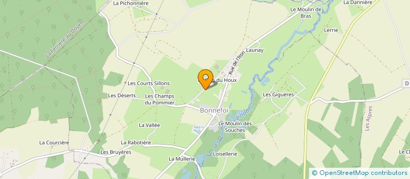 localisation de l'entreprise GROUPEMENT D EMPLOYEURS LEVESQUE ET LETOURNEUR à BONNEFOI