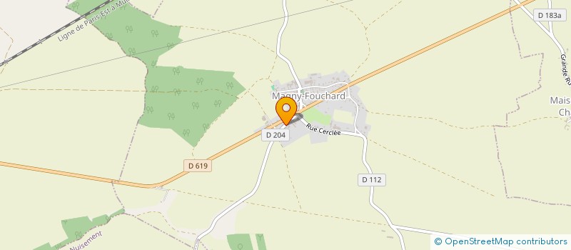 localisation de l'entreprise GROUPEMENT D EMPLOYEURS LFV  MAGNY-FOUCHARD