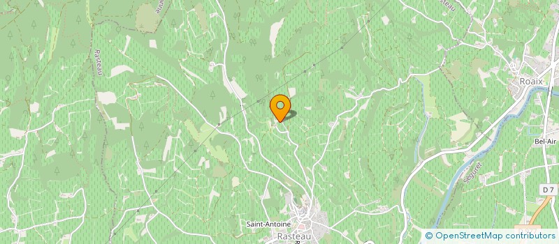 localisation de l'entreprise GROUPEMENT D'EMPLOYEURS LUMINAILLE-DELHOMME  RASTEAU