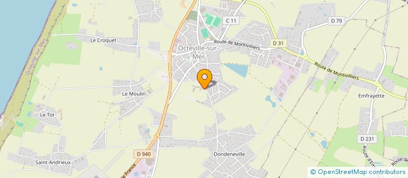 localisation de l'entreprise GROUPEMENT D'EMPLOYEURS MAILLARD  OCTEVILLE-SUR-MER