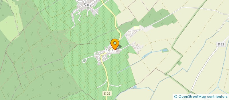 localisation de l'entreprise GROUPEMENT D EMPLOYEURS MAILLART  ECUEIL