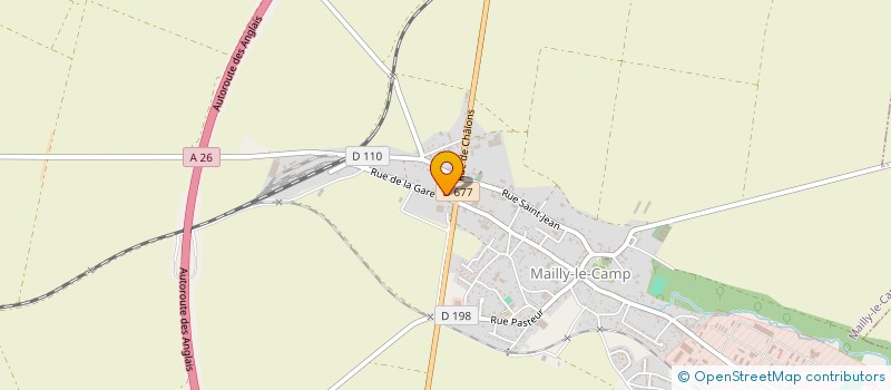 localisation de l'entreprise GROUPEMENT D EMPLOYEURS MAILLY LE CHAMP à MAILLY-LE-CAMP