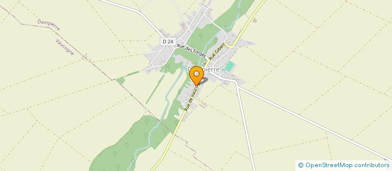 localisation de l'entreprise GROUPEMENT D'EMPLOYEURS MAPEV  DAMPIERRE