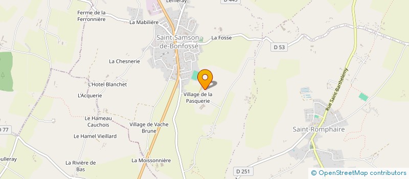 localisation de l'entreprise GROUPEMENT D'EMPLOYEURS  MARIES  BOURGVALLEES
