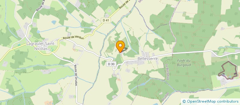 localisation de l'entreprise GROUPEMENT D'EMPLOYEURS MARTY-MAIGNE  BELLESSERRE