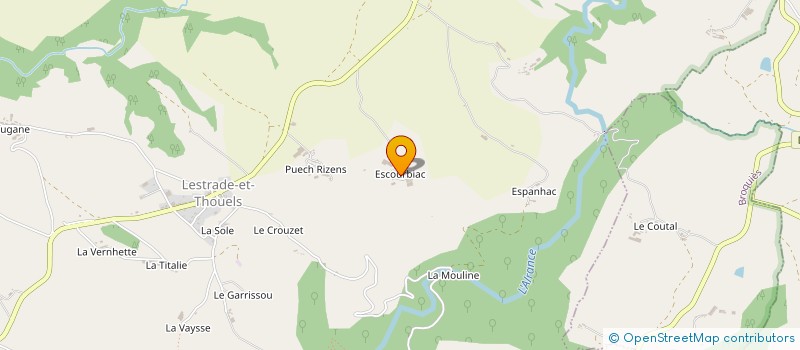 localisation de l'entreprise GROUPEMENT D'EMPLOYEURS MB2A  LESTRADE ET THOUELS