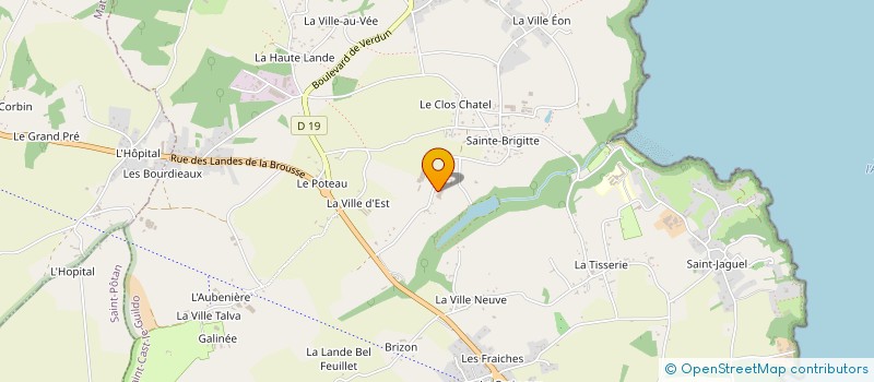 localisation de l'entreprise GROUPEMENT D'EMPLOYEURS MENARD  SAINT-CAST-LE-GUILDO