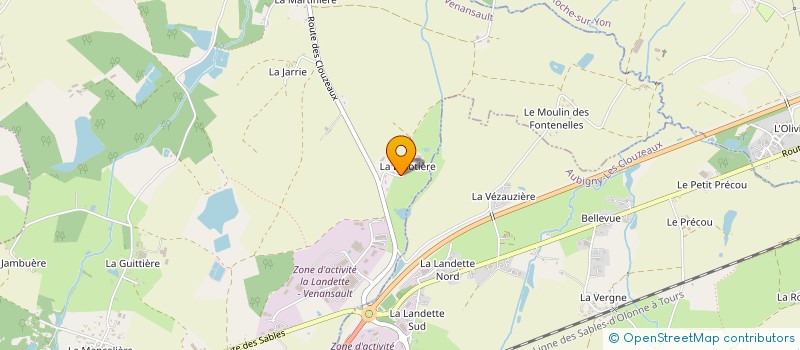 localisation de l'entreprise GROUPEMENT D'EMPLOYEURS MERIEAU-VERDEAU  VENANSAULT