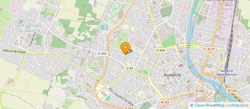 localisation de l'entreprise GROUPEMENT D'EMPLOYEURS MULTI ACTIVITES DE L'YONNE à AUXERRE