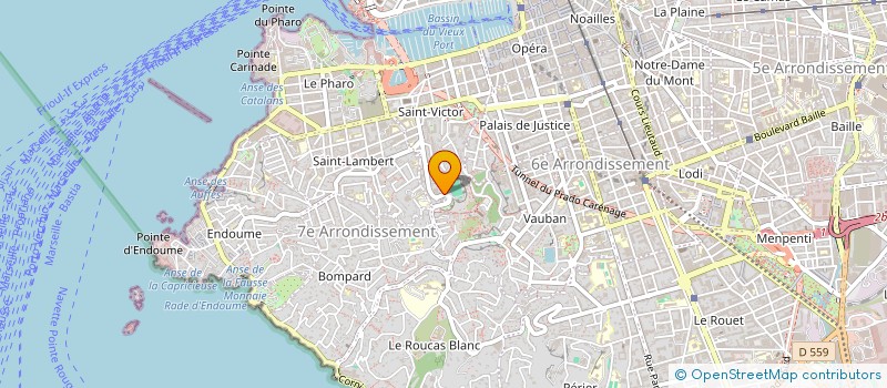 localisation de l'entreprise GROUPEMENT D'EMPLOYEURS MULTI SERVICES à MARSEILLE