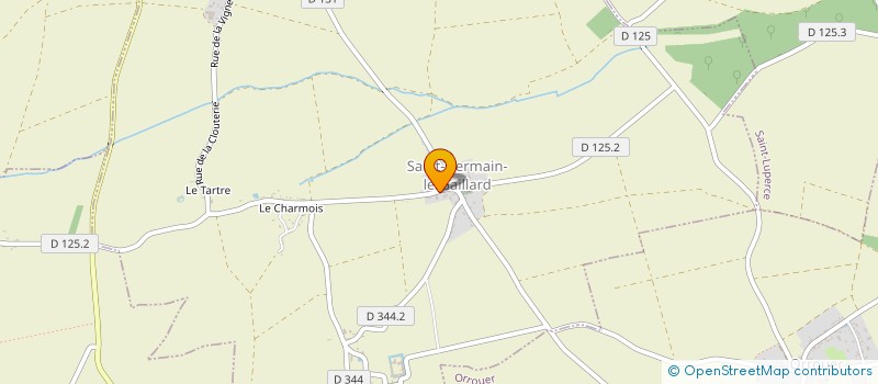 localisation de l'entreprise GROUPEMENT D'EMPLOYEURS NION à SAINT-GERMAIN-LE-GAILLARD