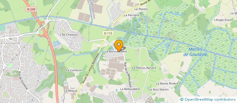 localisation de l'entreprise GROUPEMENT D EMPLOYEURS OLIVIER  HAUTE-GOULAINE