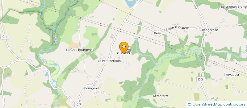 localisation de l'entreprise GROUPEMENT D'EMPLOYEURS OUESSANT  NOYAL-MUZILLAC