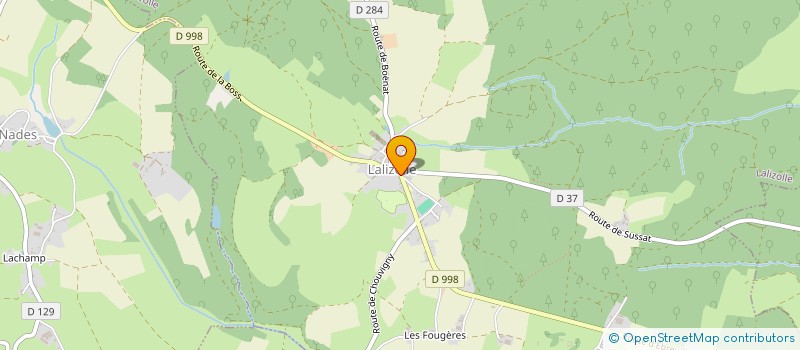 localisation de l'entreprise GROUPEMENT D EMPLOYEURS OZINA  LALIZOLLE