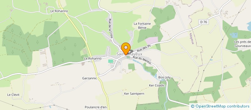 localisation de l'entreprise GROUPEMENT D'EMPLOYEURS PAYS DE CORLAY à CORLAY