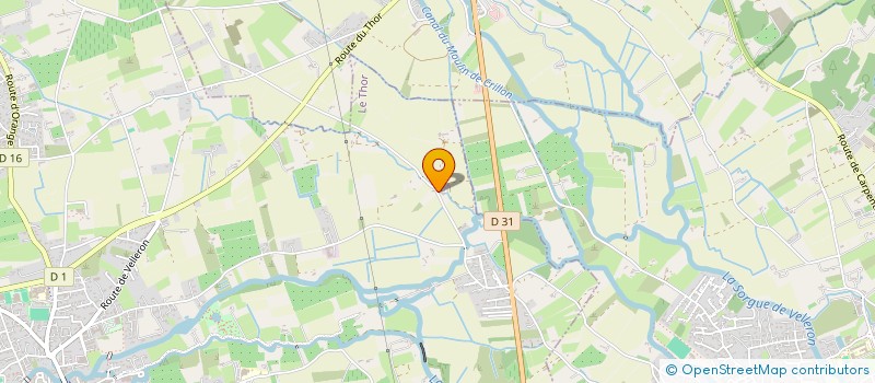 localisation de l'entreprise GROUPEMENT D'EMPLOYEURS PAYSAGE  LE THOR