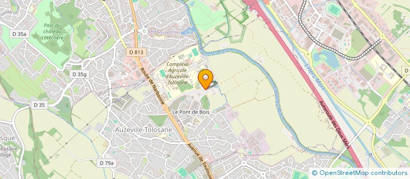 localisation de l'entreprise GROUPEMENT D'EMPLOYEURS PCA SUD OUEST à CASTANET-TOLOSAN