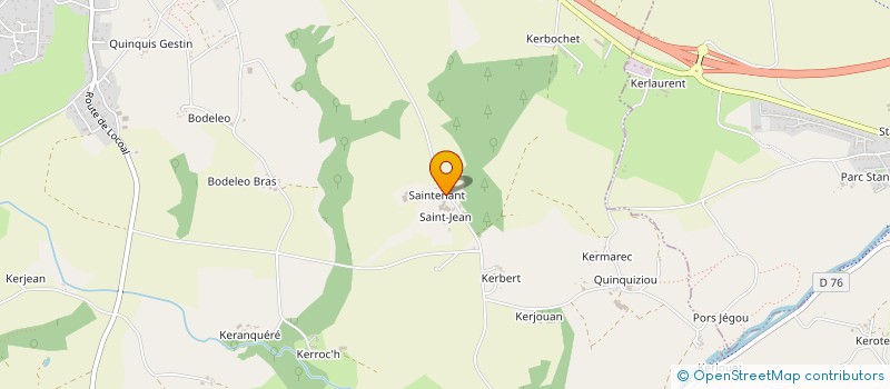 localisation de l'entreprise GROUPEMENT D'EMPLOYEURS PINEL  PLOUGUERNEVEL