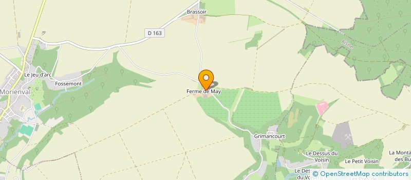 localisation de l'entreprise GROUPEMENT D'EMPLOYEURS PM  MORIENVAL