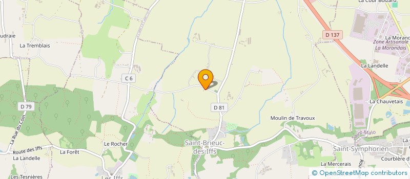 localisation de l'entreprise GROUPEMENT D'EMPLOYEURS PORCALLIANC  LANGOUET