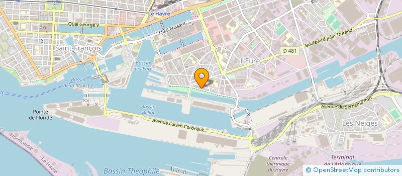 localisation de l'entreprise GROUPEMENT D'EMPLOYEURS POUR L'INSERTION ET LA QUALIFICATION - GEIQ B.T.P. NORMANDIE à LE HAVRE