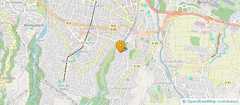 localisation de l'entreprise GROUPEMENT D'EMPLOYEURS POUR L'INSERTION ET LA QUALIFICATION PROPRETE ET MULTISERVICES 974 à SAINT-DENIS