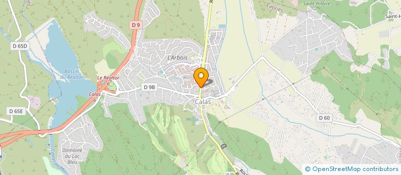 localisation de l'entreprise GROUPEMENT D'EMPLOYEURS POUR L'INSERTION ET LA QUALIFICATION SPORT PROVENCE ALPES COTE D'AZUR à CABRIES