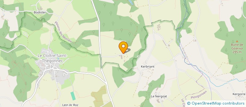 localisation de l'entreprise GROUPEMENT D'EMPLOYEURS PRIGENT LOROZAN à PLOURIN-LES-MORLAIX