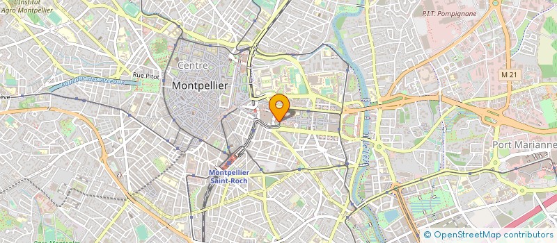 localisation de l'entreprise GROUPEMENT D'EMPLOYEURS PROFESSIONS LIBERALES DE L'HERAULT à MONTPELLIER