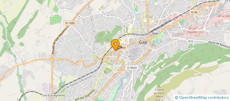 localisation de l'entreprise GROUPEMENT D EMPLOYEURS PSER  GAP