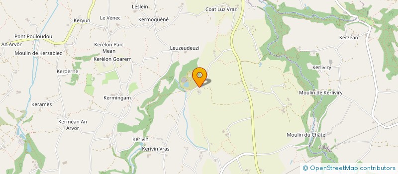 localisation de l'entreprise GROUPEMENT D'EMPLOYEURS QUELENNEC  TREFLEZ