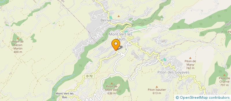 localisation de l'entreprise GROUPEMENT D EMPLOYEURS SANTE TOUS ENSEMBLE 974 à SAINT-PIERRE