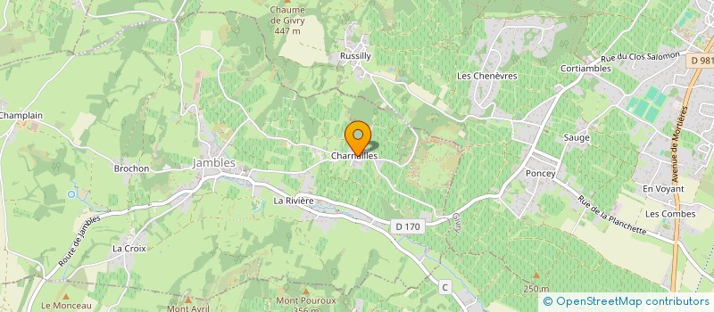 localisation de l'entreprise GROUPEMENT D'EMPLOYEURS SARRAZIN  JAMBLES