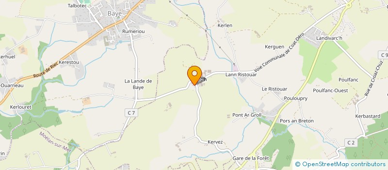 localisation de l'entreprise GROUPEMENT D EMPLOYEURS SERAGRI à QUIMPERLE