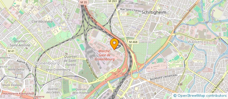 localisation de l'entreprise GROUPEMENT D'EMPLOYEURS SERVICES ET MOBILITES à STRASBOURG