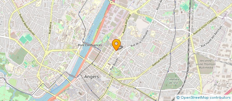 localisation de l'entreprise GROUPEMENT D'EMPLOYEURS SOCIAL ET SOLIDAIRE 49 à ANGERS