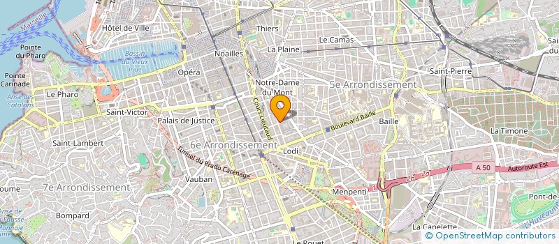 localisation de l'entreprise GROUPEMENT D EMPLOYEURS SOLIDAIRES à MARSEILLE