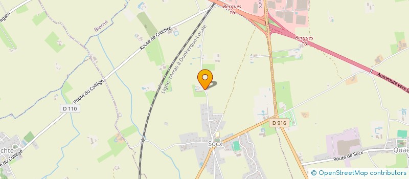 localisation de l'entreprise GROUPEMENT D'EMPLOYEURS SPECIALISE DANS LES METIERS DE LA METALLURGIE ET DE L'INDUSTRIE HAUT-DE-FRANCE  SOCX